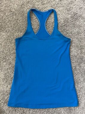 Lululemon Bright Blue Racerback Tank